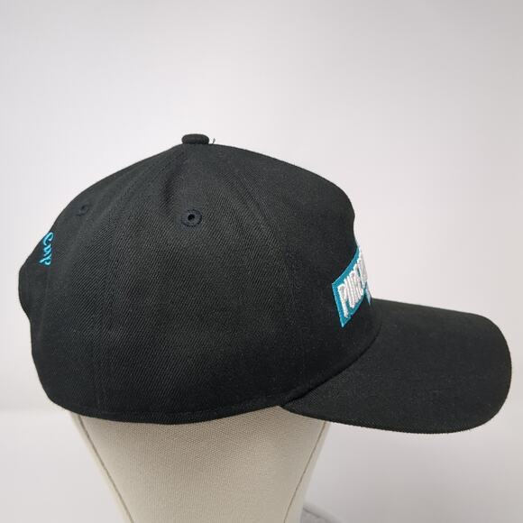 The Pure Procurement Newsletter Strapback 5 Panel Cap Black OS Crowns By Lids - Picture 5 of 9